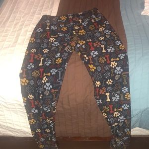 For the dog lovers here are some lula roe pants.